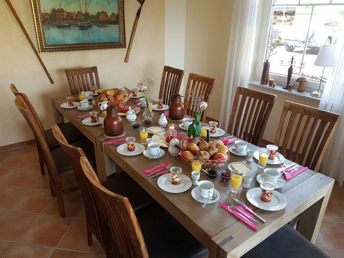 Cafe Hausnordlicht - Ferienwohnung 2 Dornum Buitenkant foto